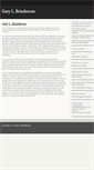 Mobile Screenshot of garybrinderson.com